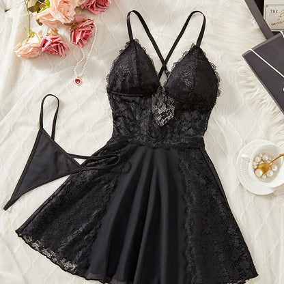 فستان ميني بتصميم زهور