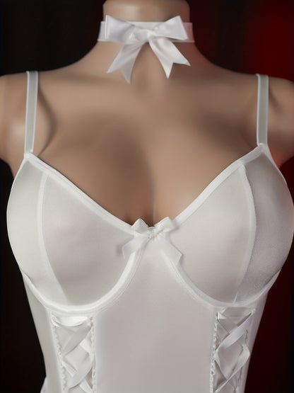 مجموعة لانجري ساتان نسائية