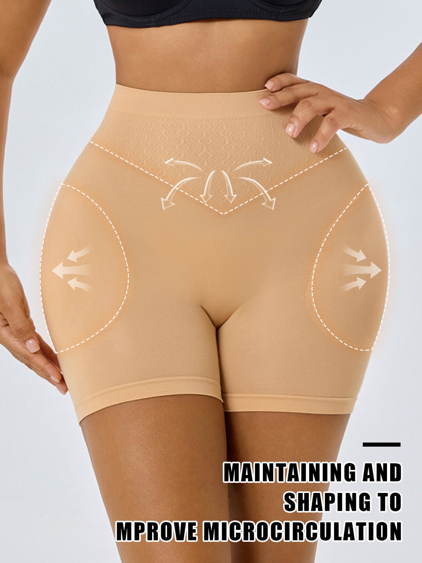 شورت تشكيل المؤخرة النسائي