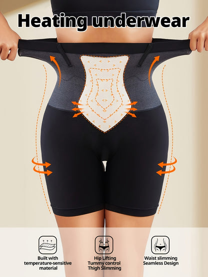 سروال حراري نسائي عالي الخصر