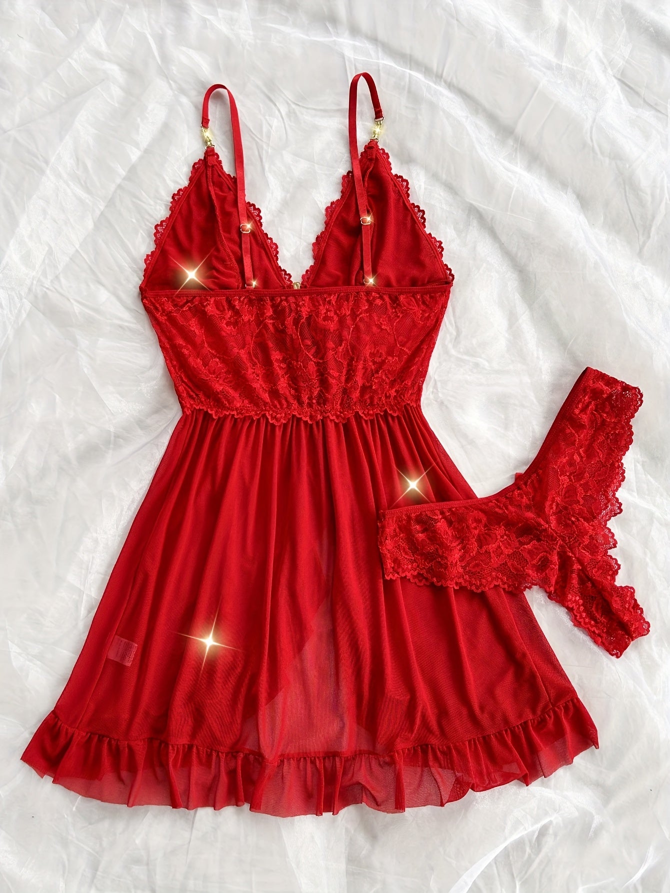 طقم نوم رومانسي