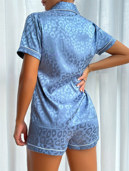 طقم بيجامة نسائي بألوان مختلطة