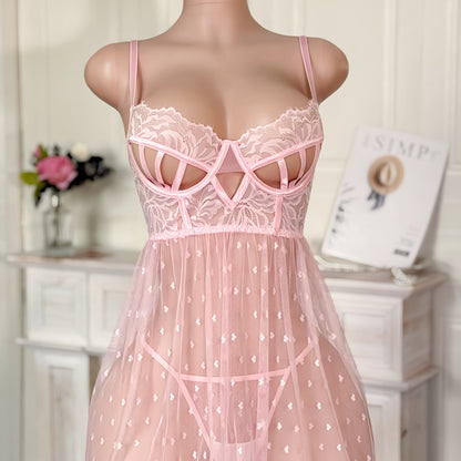 طقم نوم بحواف ملفتة