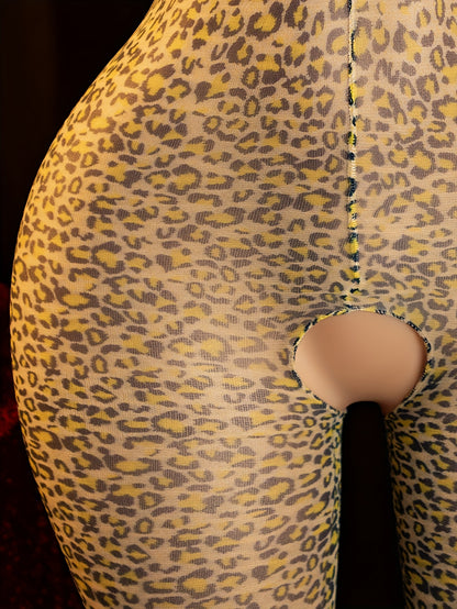 جوارب واحدة برسومات نمط النمر