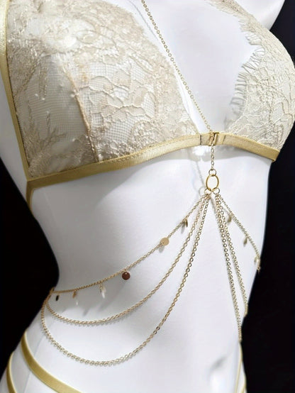 مجموعة برا وشفاف جذاب