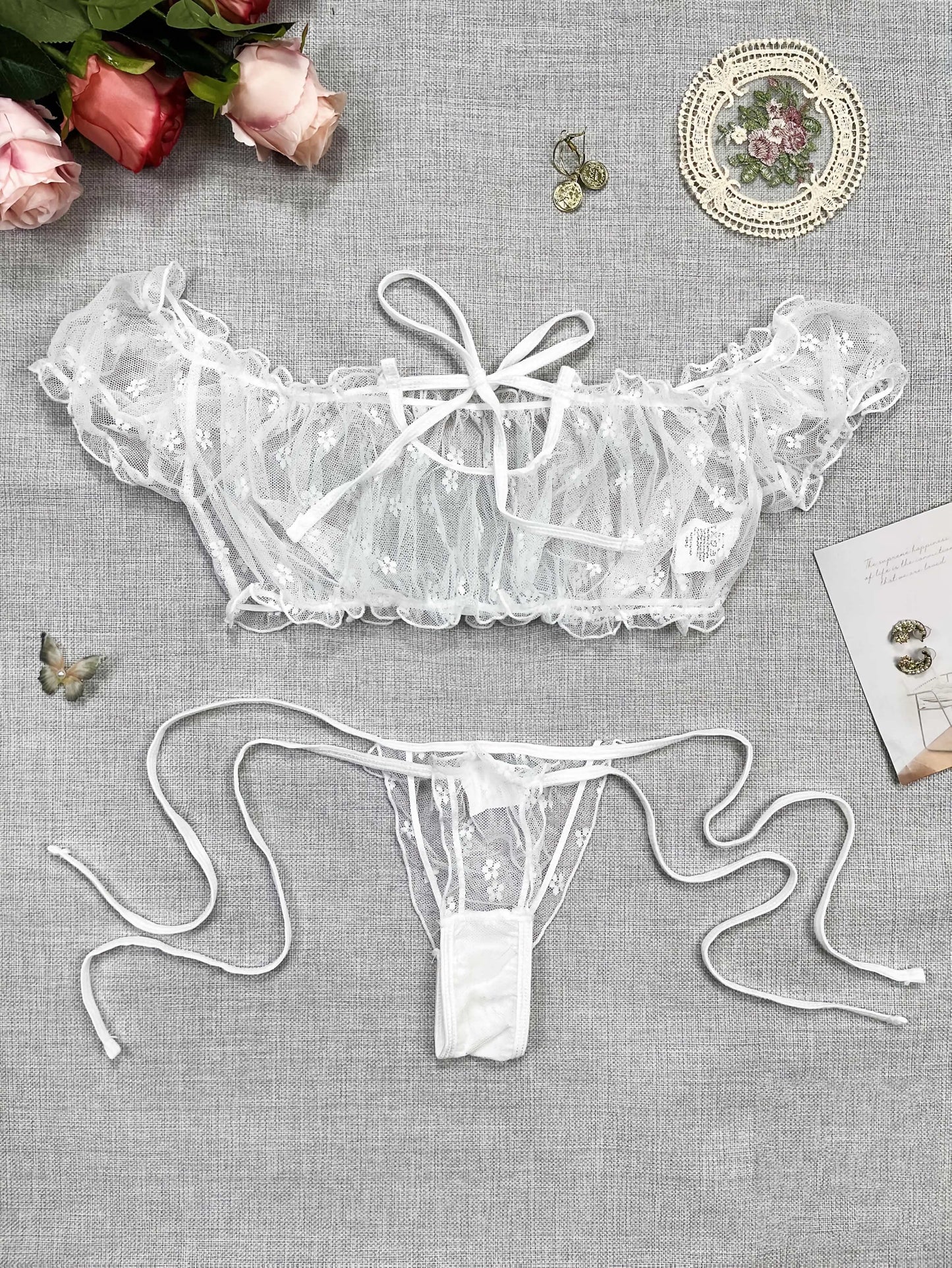 فستان نوم نسائي شفاف