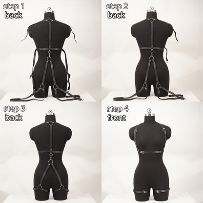 مجموعة حزام نسائي بسيط