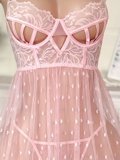 طقم نوم بحواف ملفتة