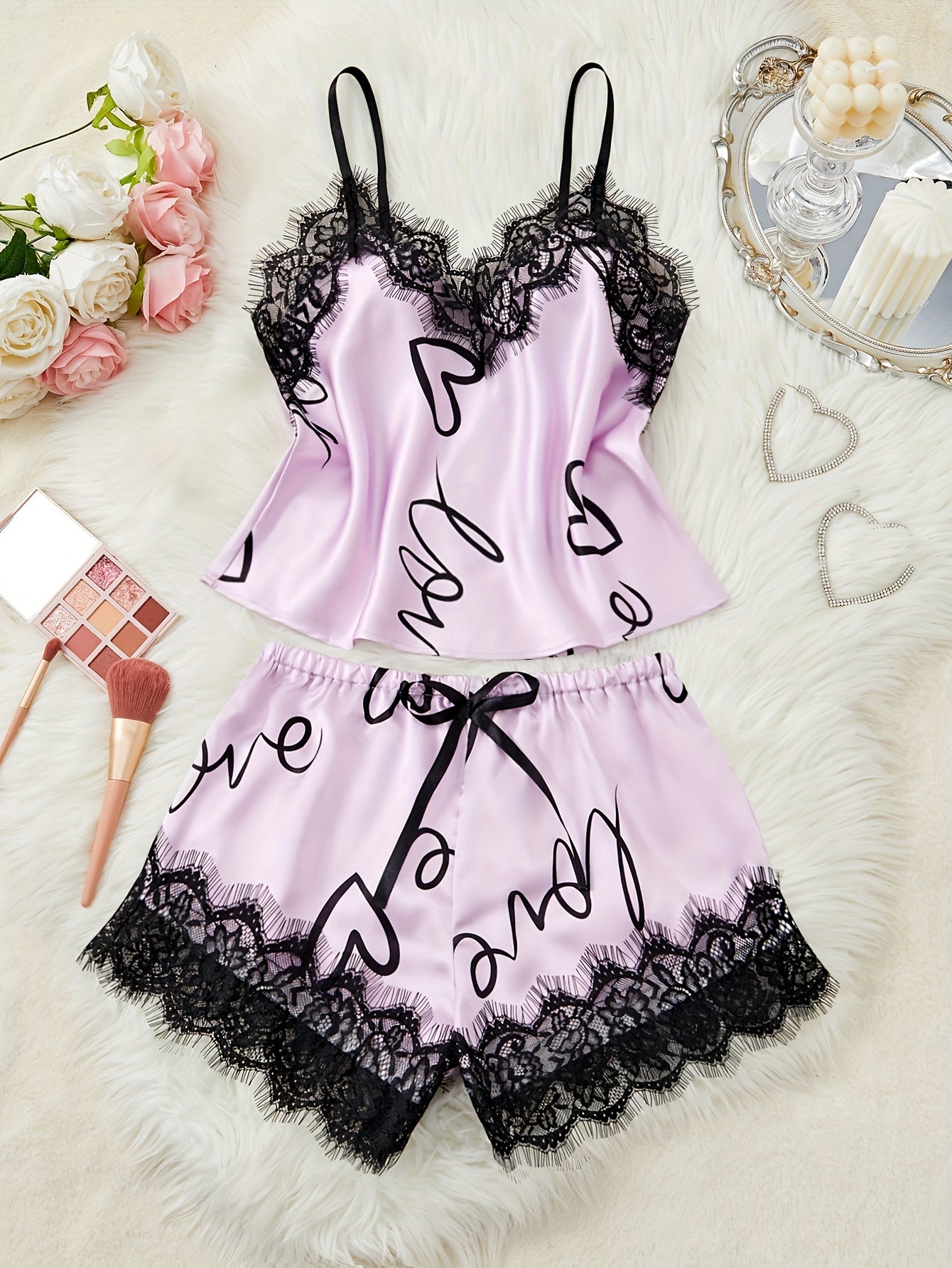 طقم بيجامة كاجوال بألوان متعددة