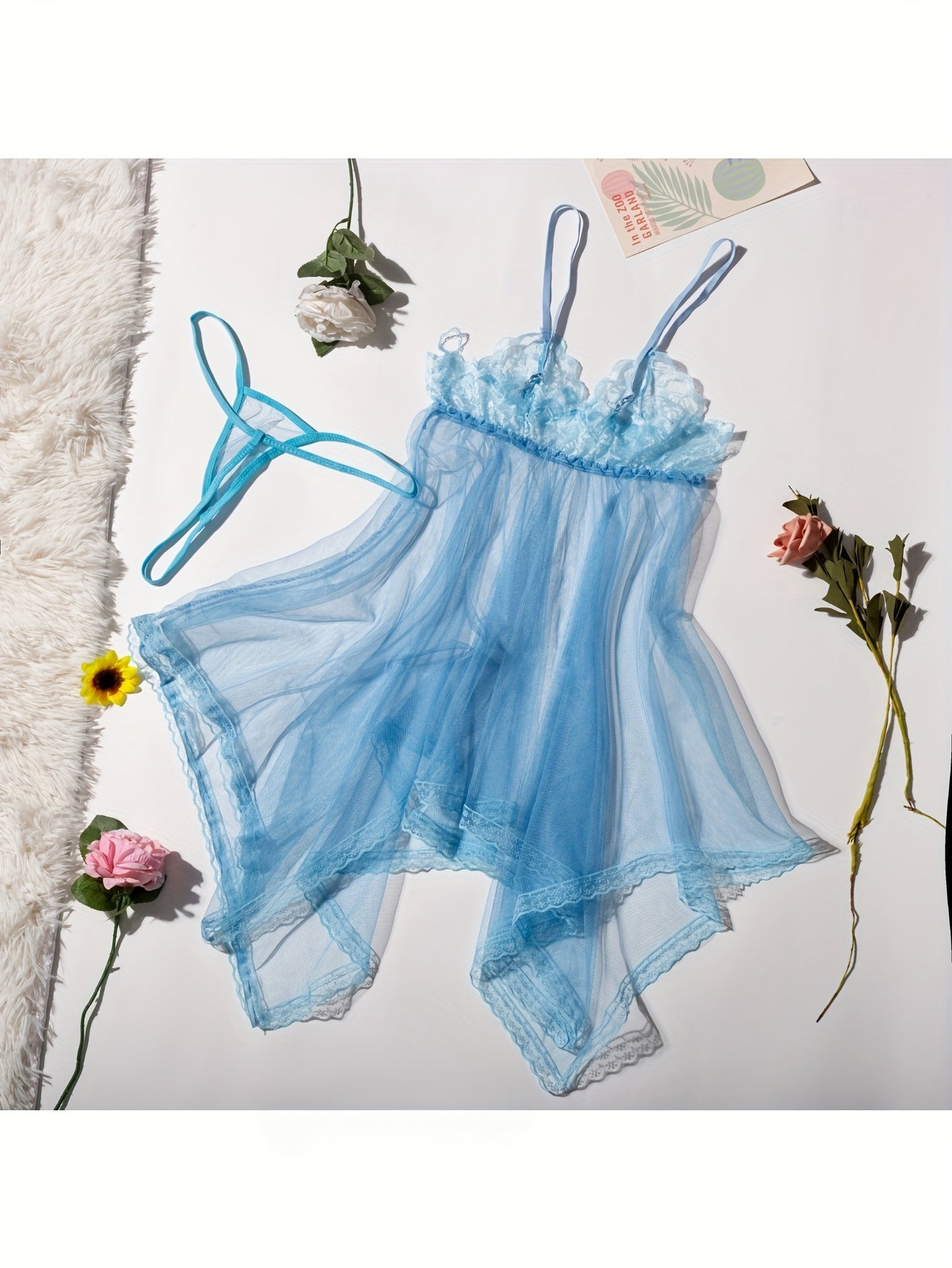 طقم نوم أنيق باللون البنفسجي