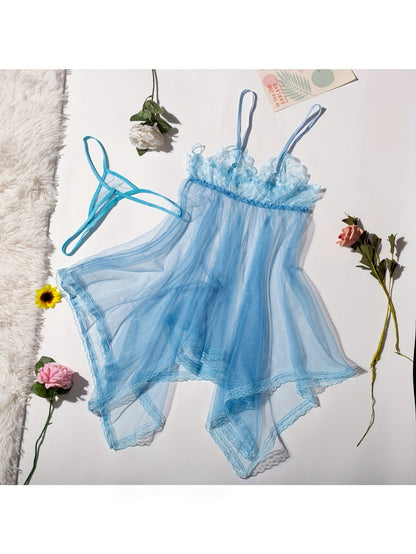 طقم نوم أنيق باللون البنفسجي