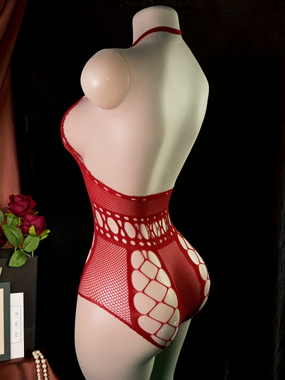 بدلة مثيرة بقطع شفاف