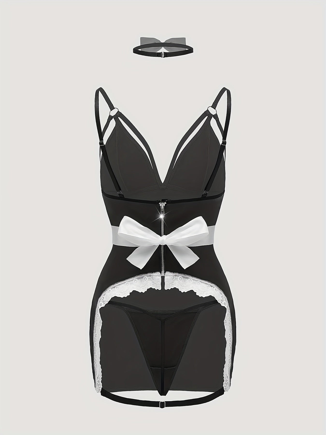 زي خادمة الأرنب الجذاب