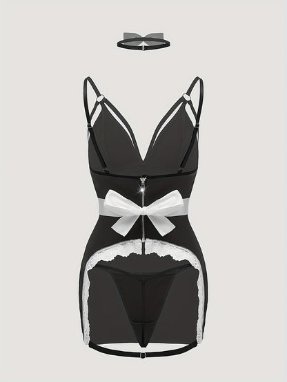 زي خادمة الأرنب الجذاب