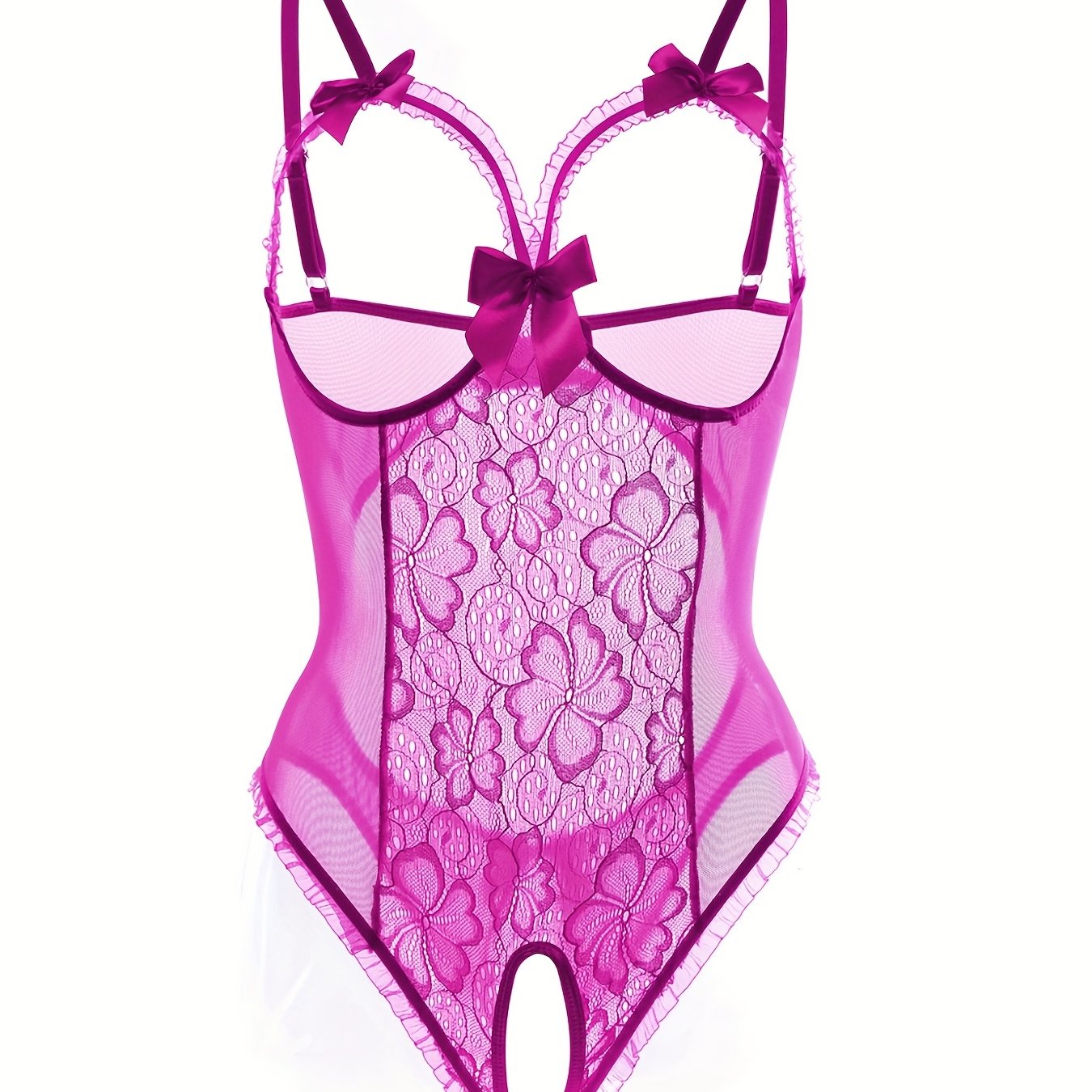 بدلة نسائية مثيرة بقصة دانتيل