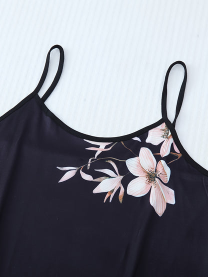 فستان نوم مزخرف بورجوندي