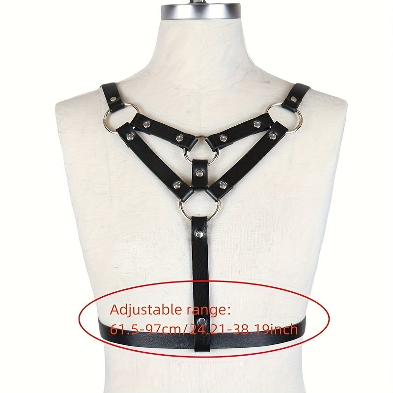 حزام صدر جلد مثير للنساء