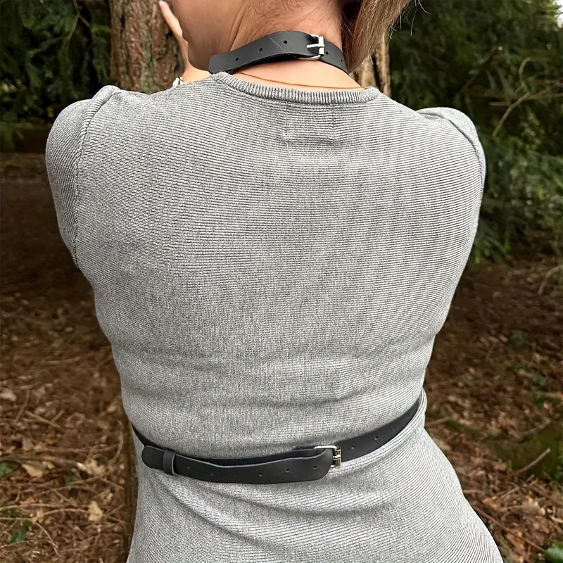 حزام خصر نسائي بتصميم بانك