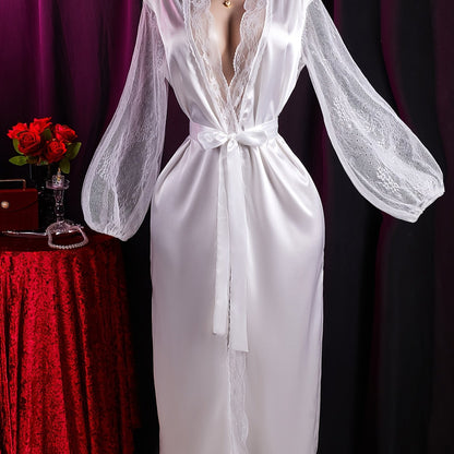 روب دانتيل أنيق