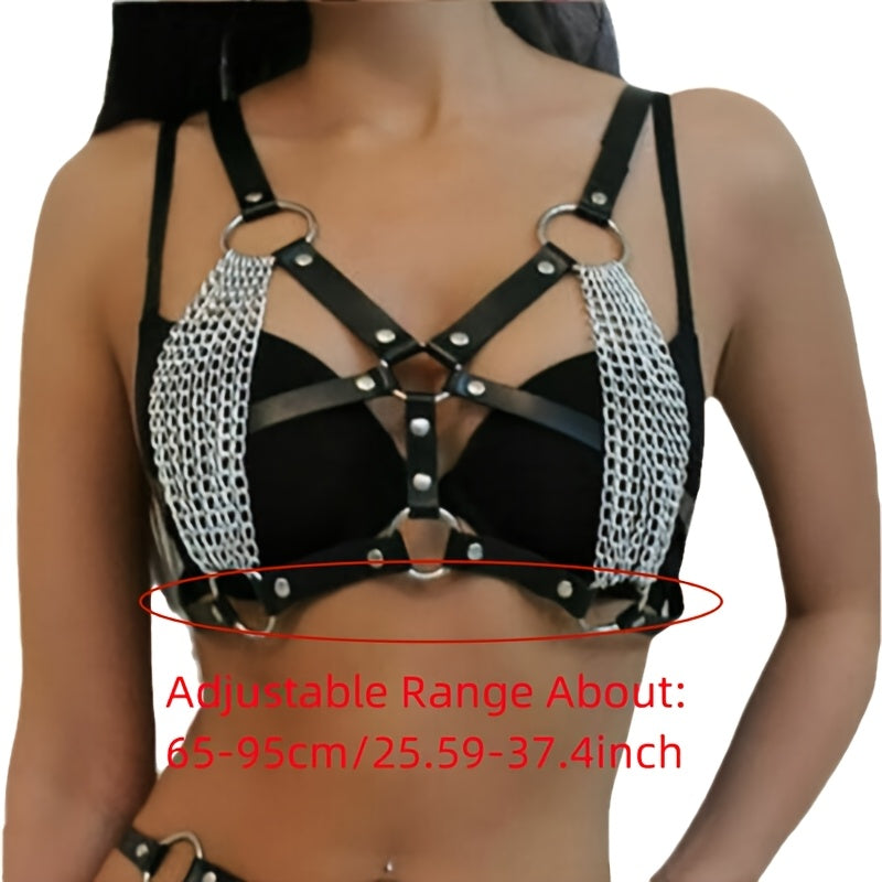 ملابس داخلية رومانسية جلدية