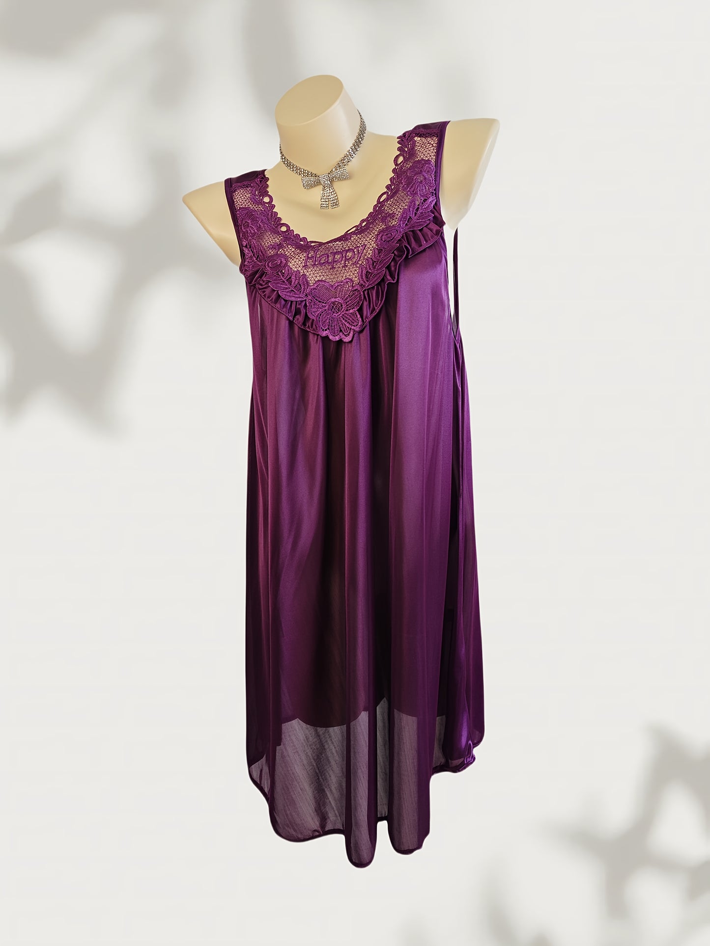 فستان نوم نسائي قابلة للاستخدام - وردي