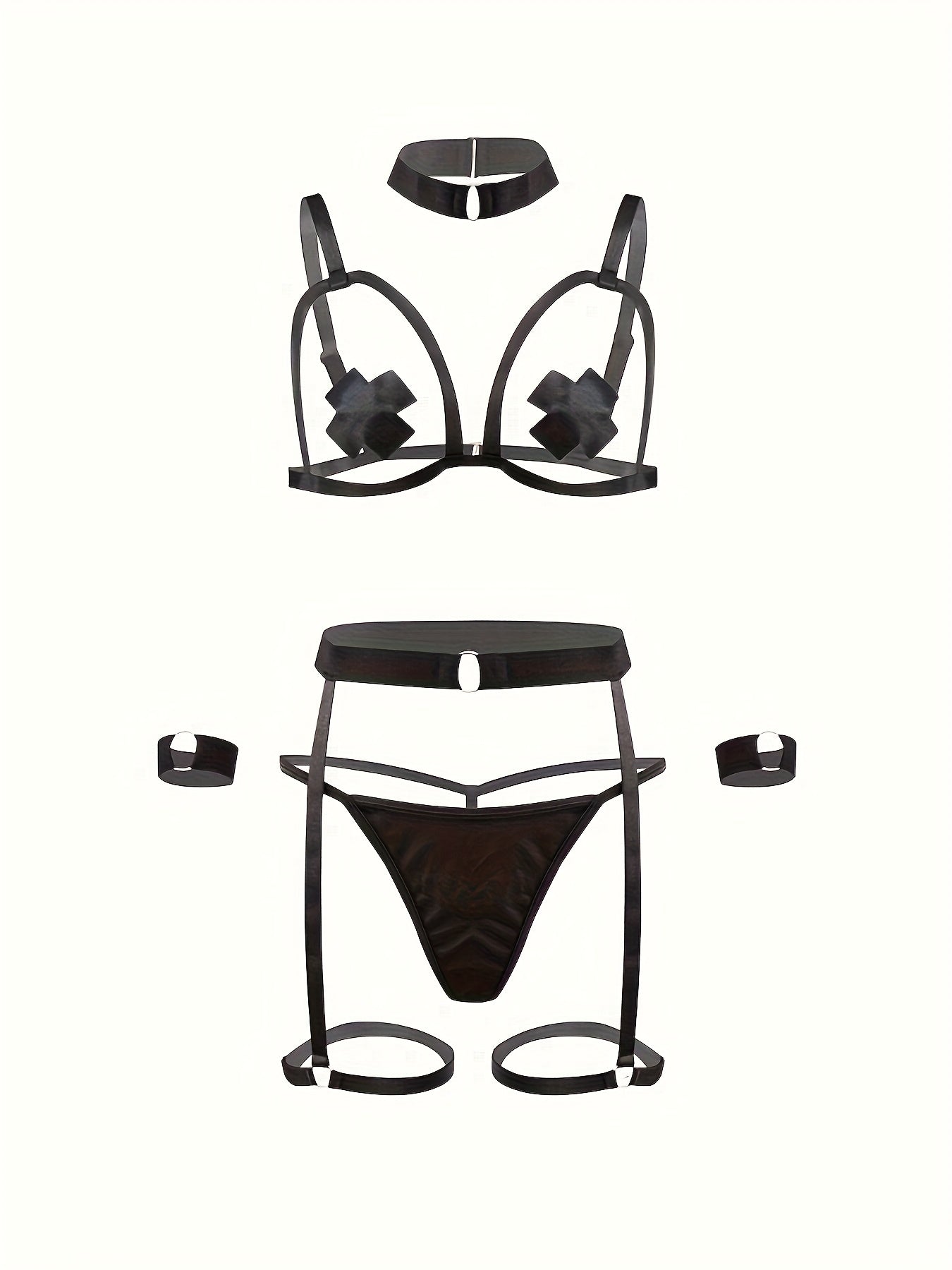 طقم لانجري ممتلئ الحجم