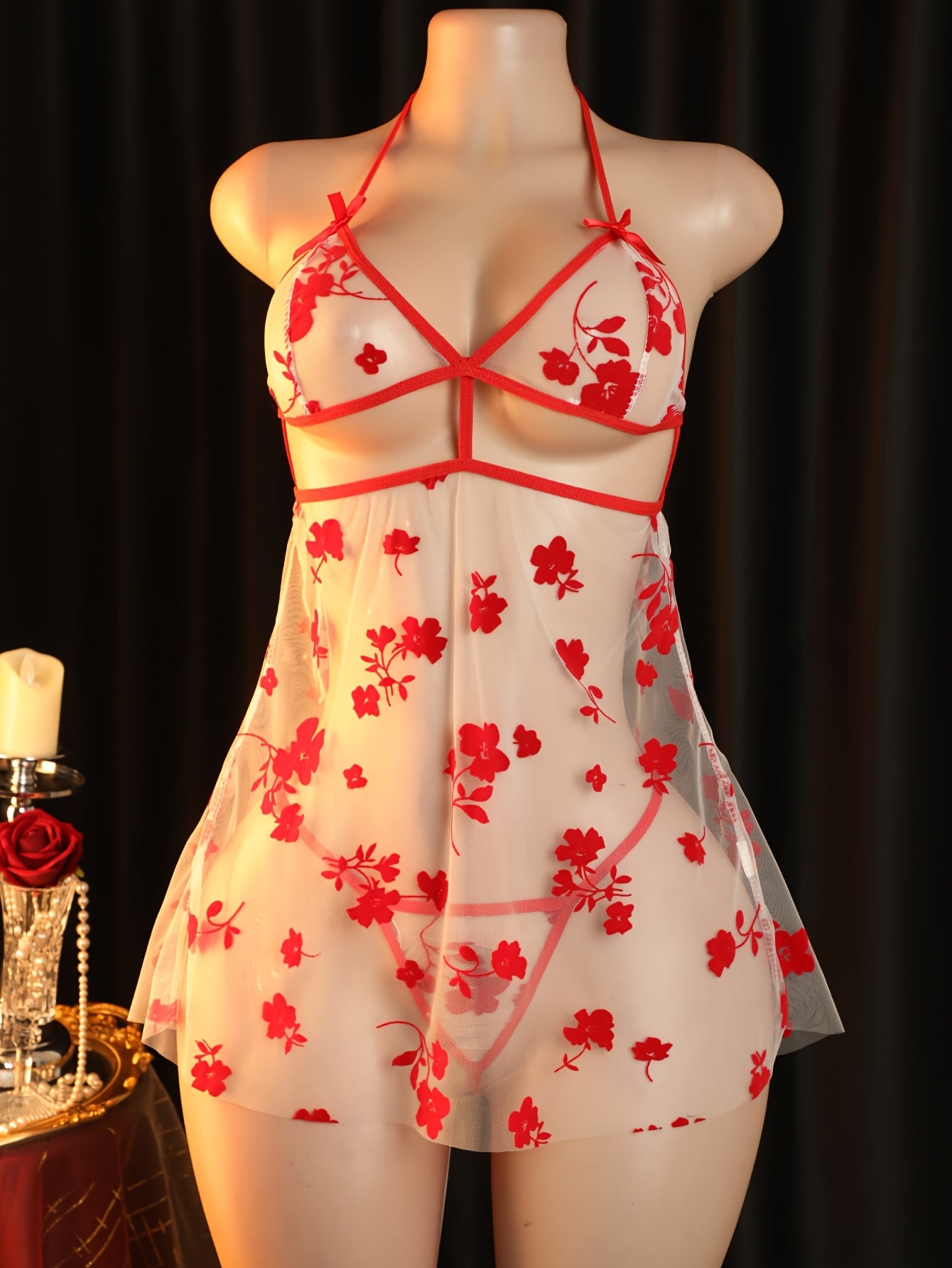 فستان داخلي جذاب بحجم كبير