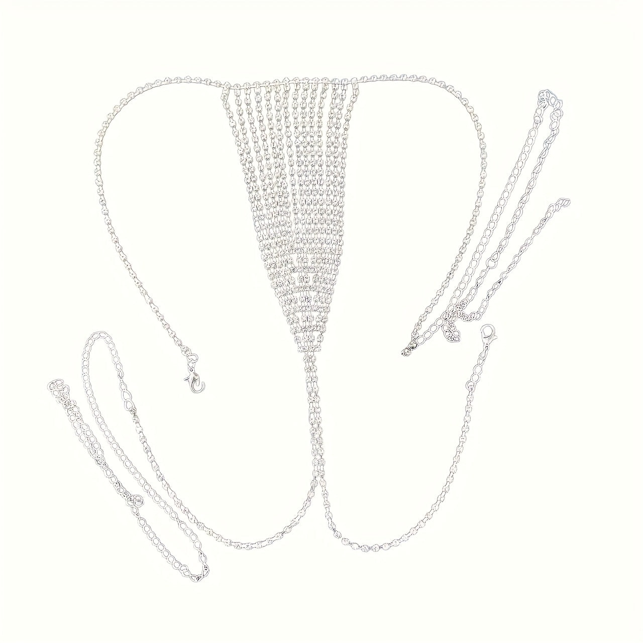 حمالة مثيرة مع كريستالات