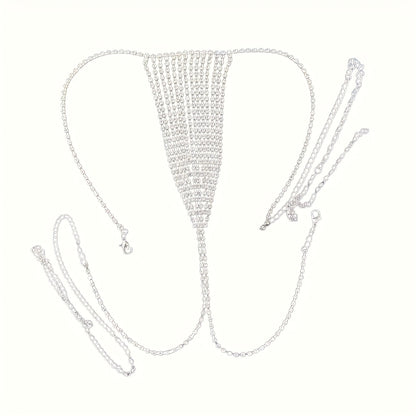 حمالة مثيرة مع كريستالات