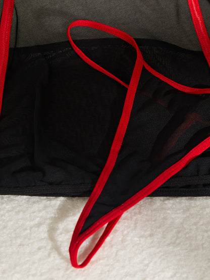 بدلة مربية مغرية 3 قطع