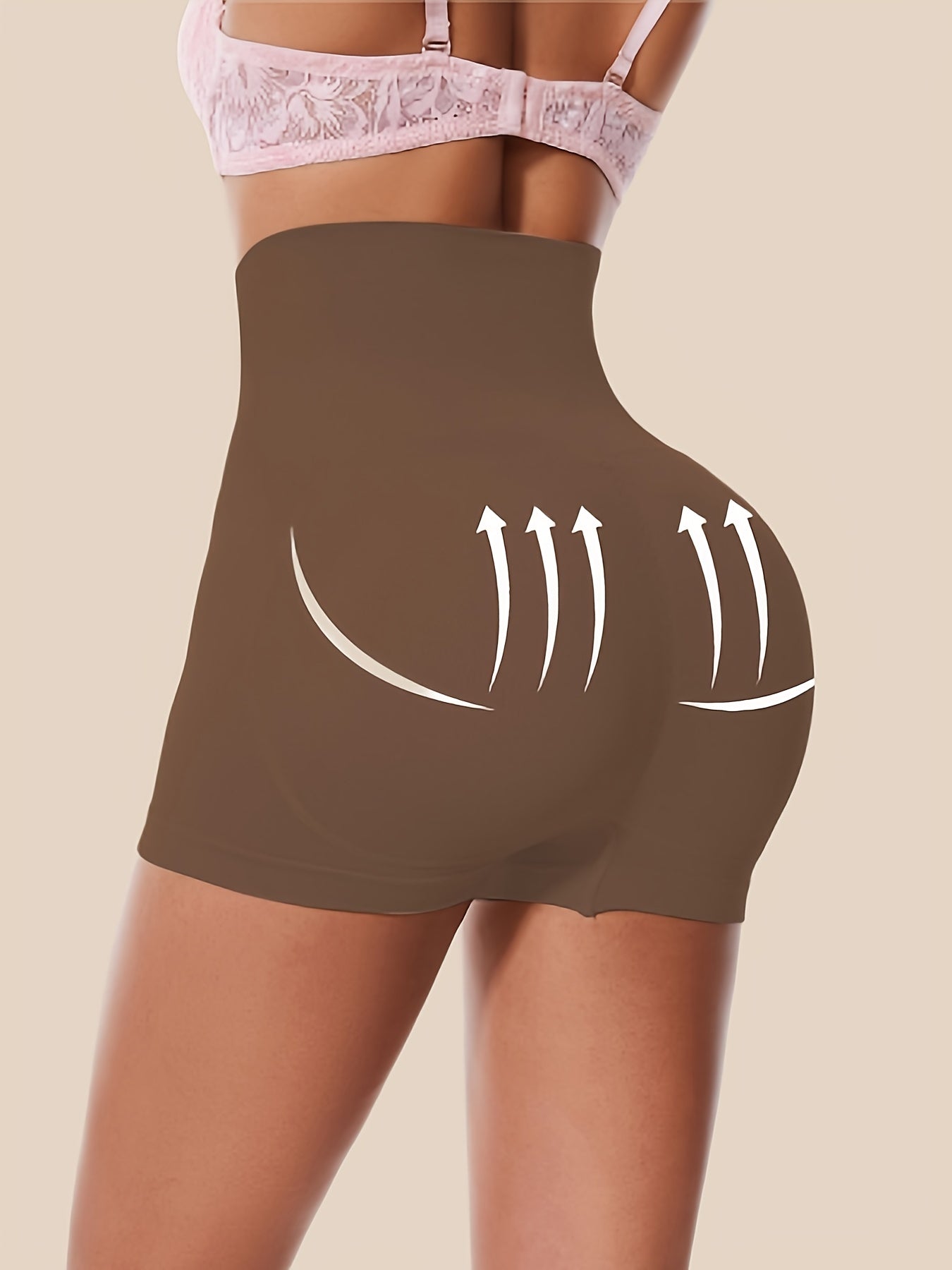 شورت نسائي عالي الخصر للتحكم في البطن