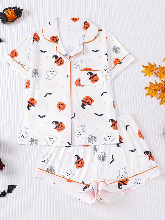 طقم بيجاما نسائي مهرجان الهالوين