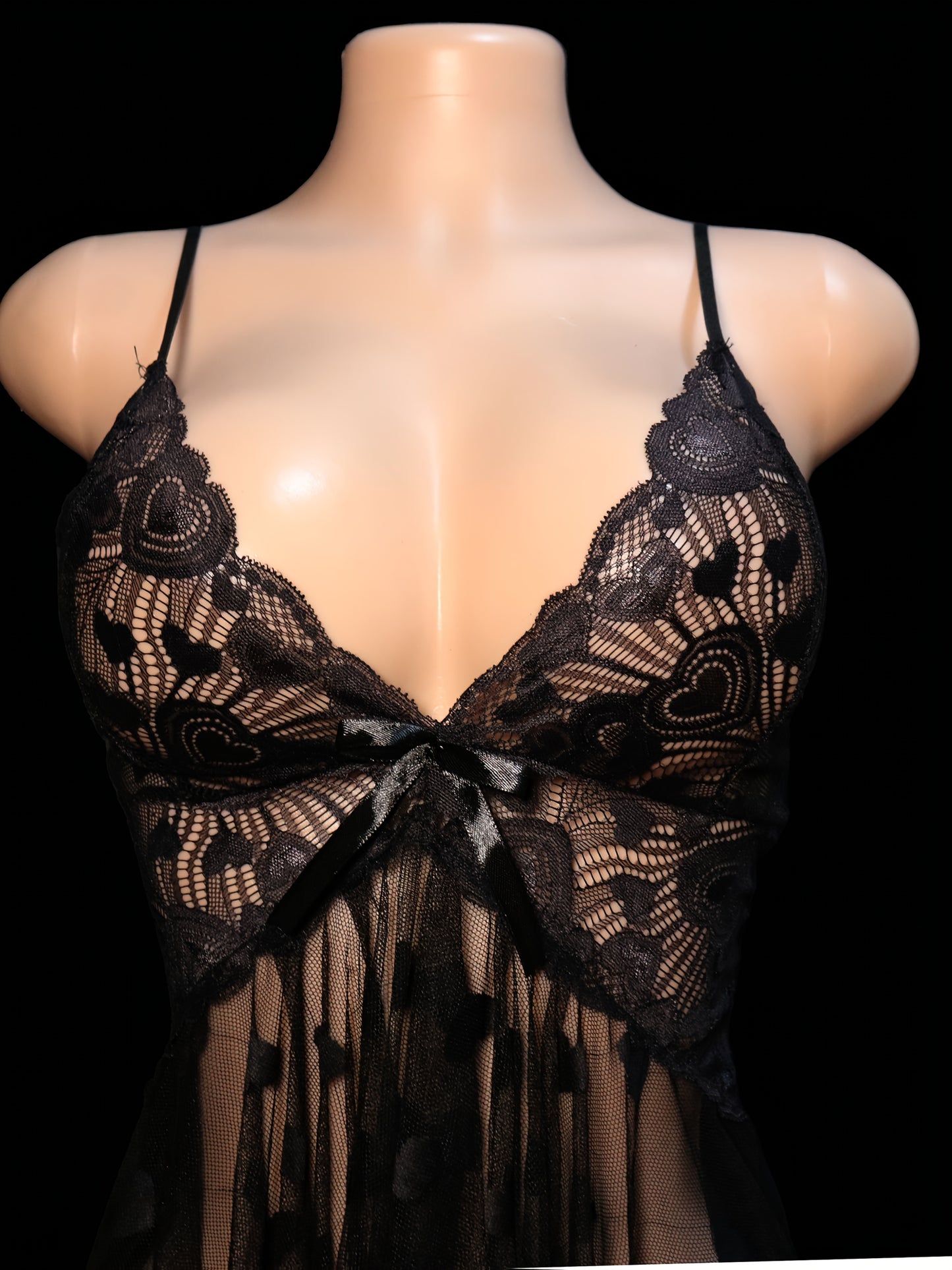 طقم ليلية حب قلب بألوان متباينة