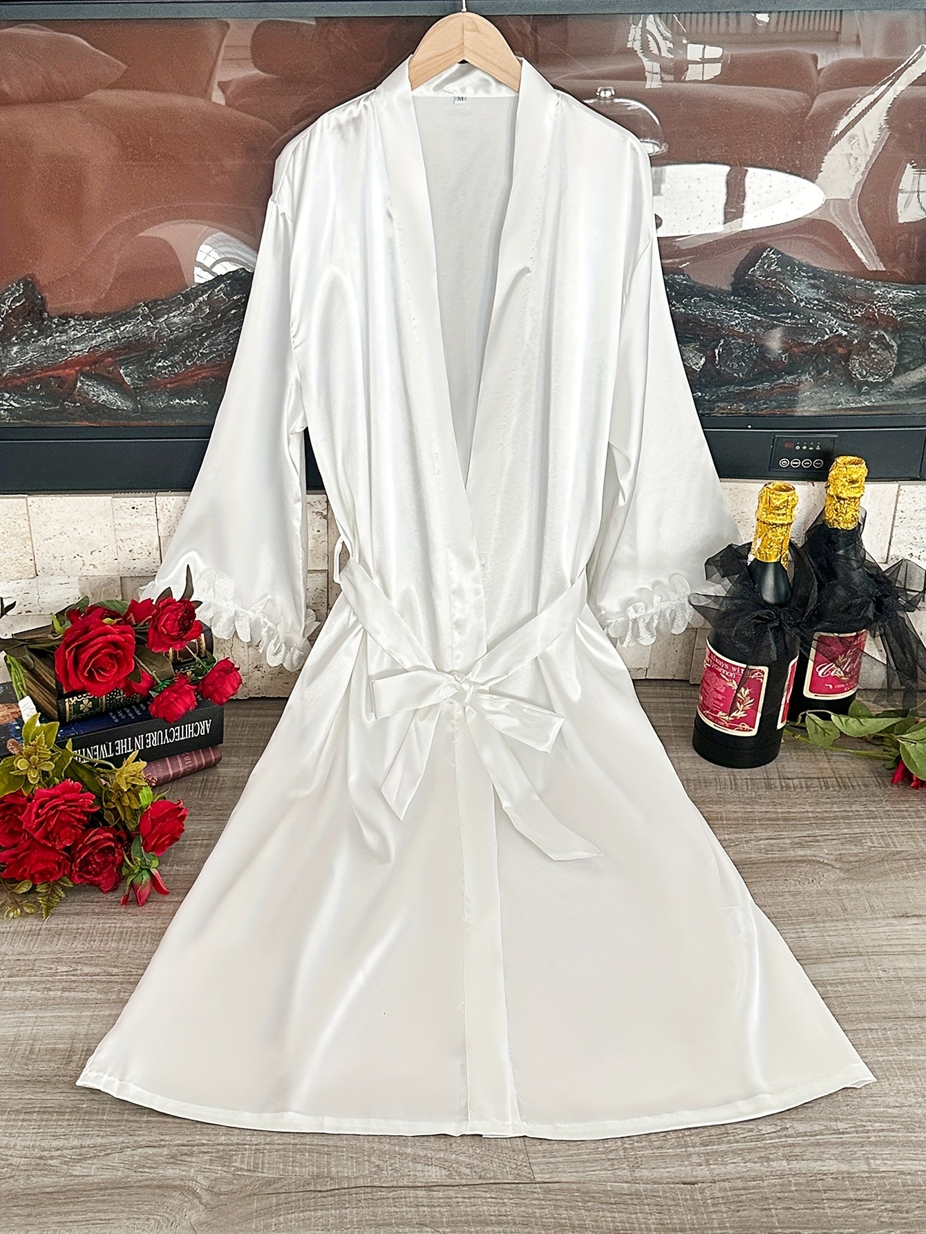 روب نسائي أنيق بأكمام طويلة