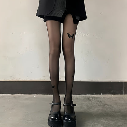 جوارب نسائية بتصميم فراشة