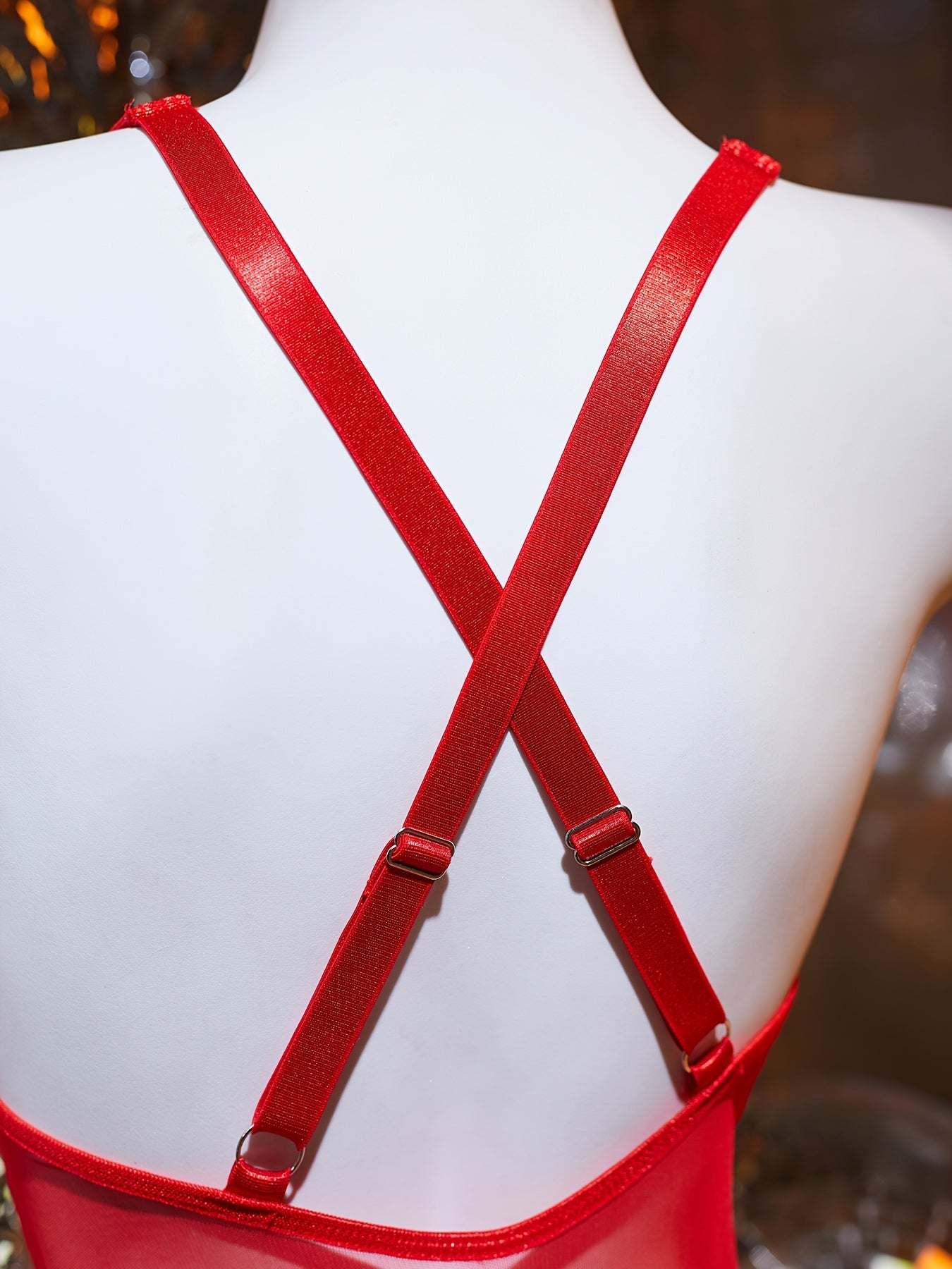 بدلة نسائية مثيرة من الجلد الصناعي