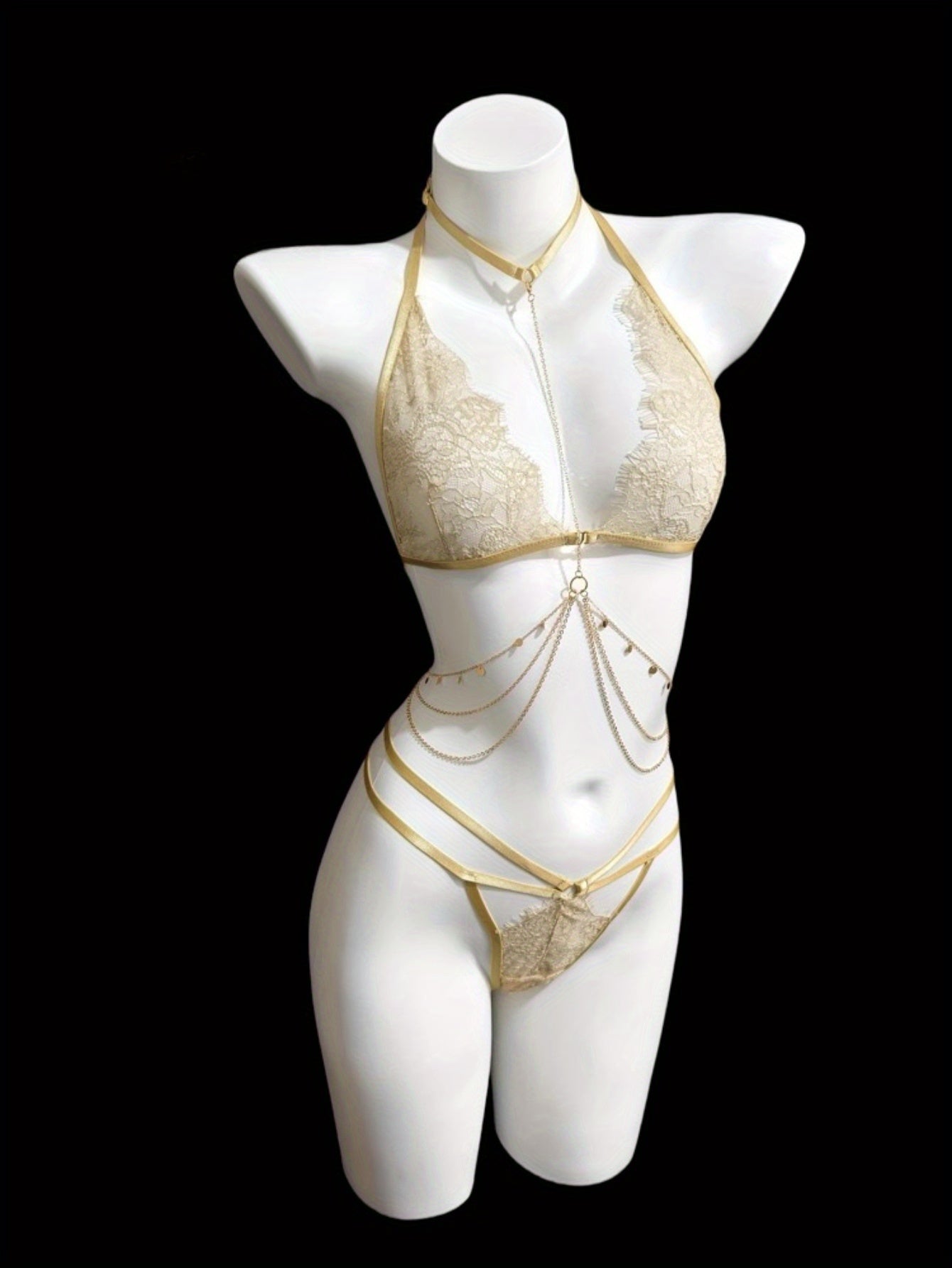 مجموعة برا وشفاف جذاب