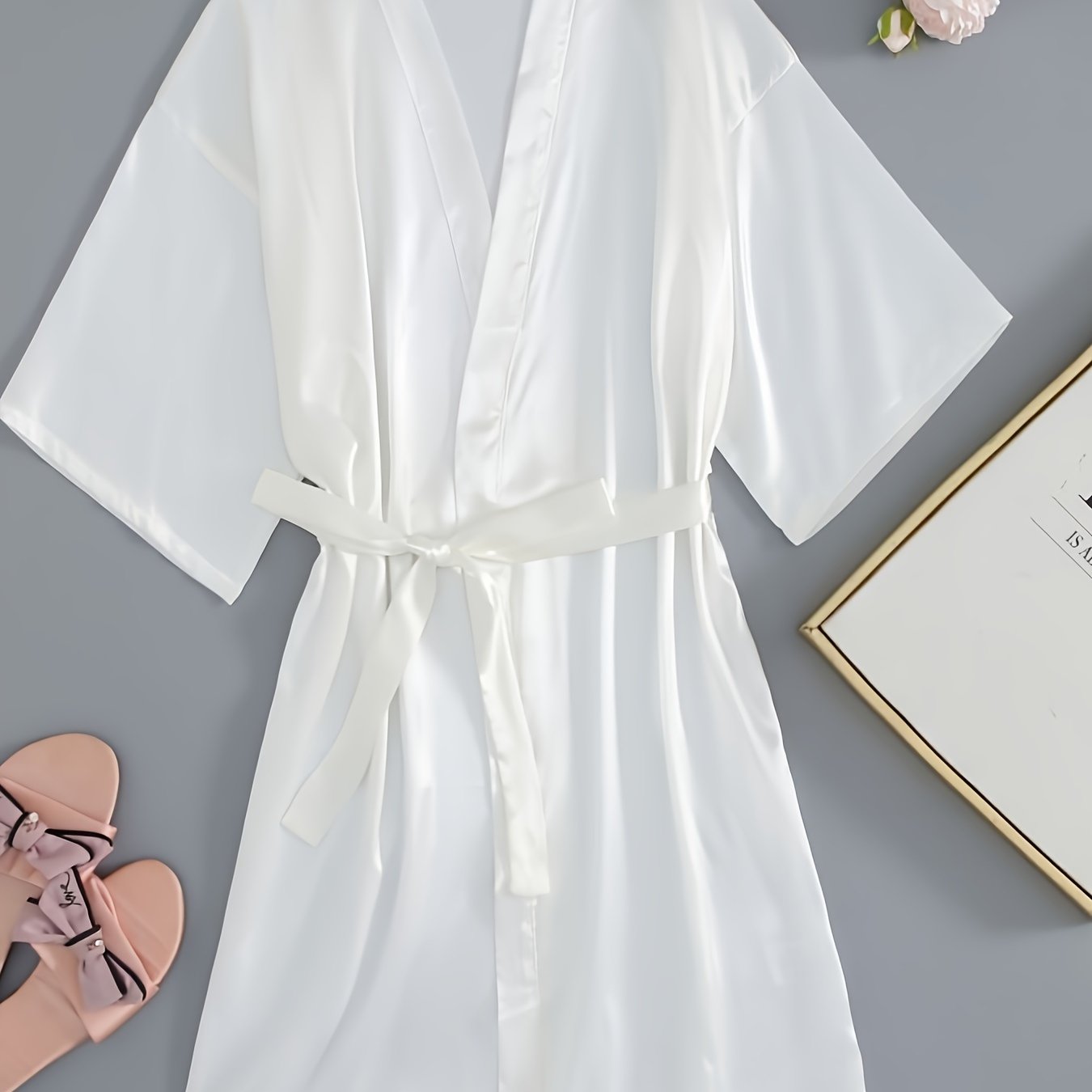 روب بأكمام ثلاثة أرباع