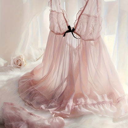 مجموعة لانجيري وبيجامة نسائية