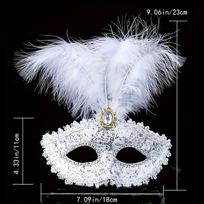 طقم أقنعة نصف الوجه - ثلاث قطع