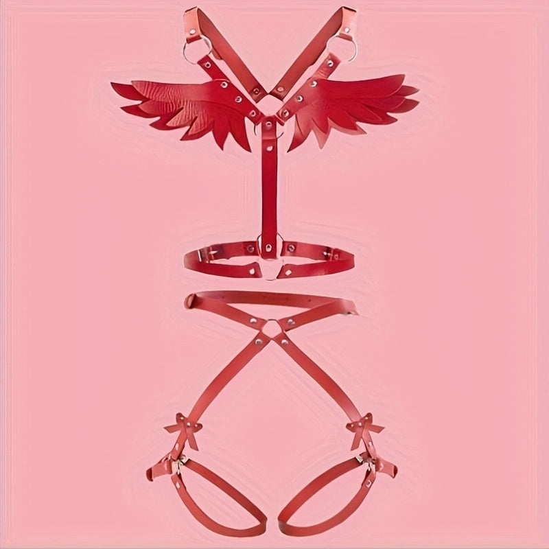 حزام الجسم بأجنحة ملائكية